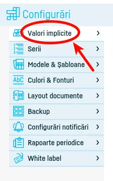 Formatul valorilor numerice în facturi - pasul 2